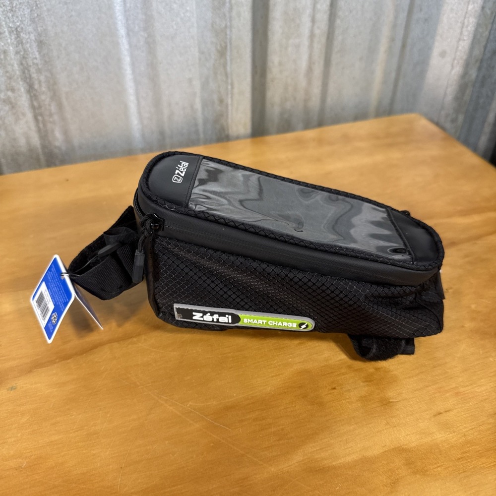 Zefal Smart Phone Bike Bag with Storage No Battery Bank Included Still Has Tags